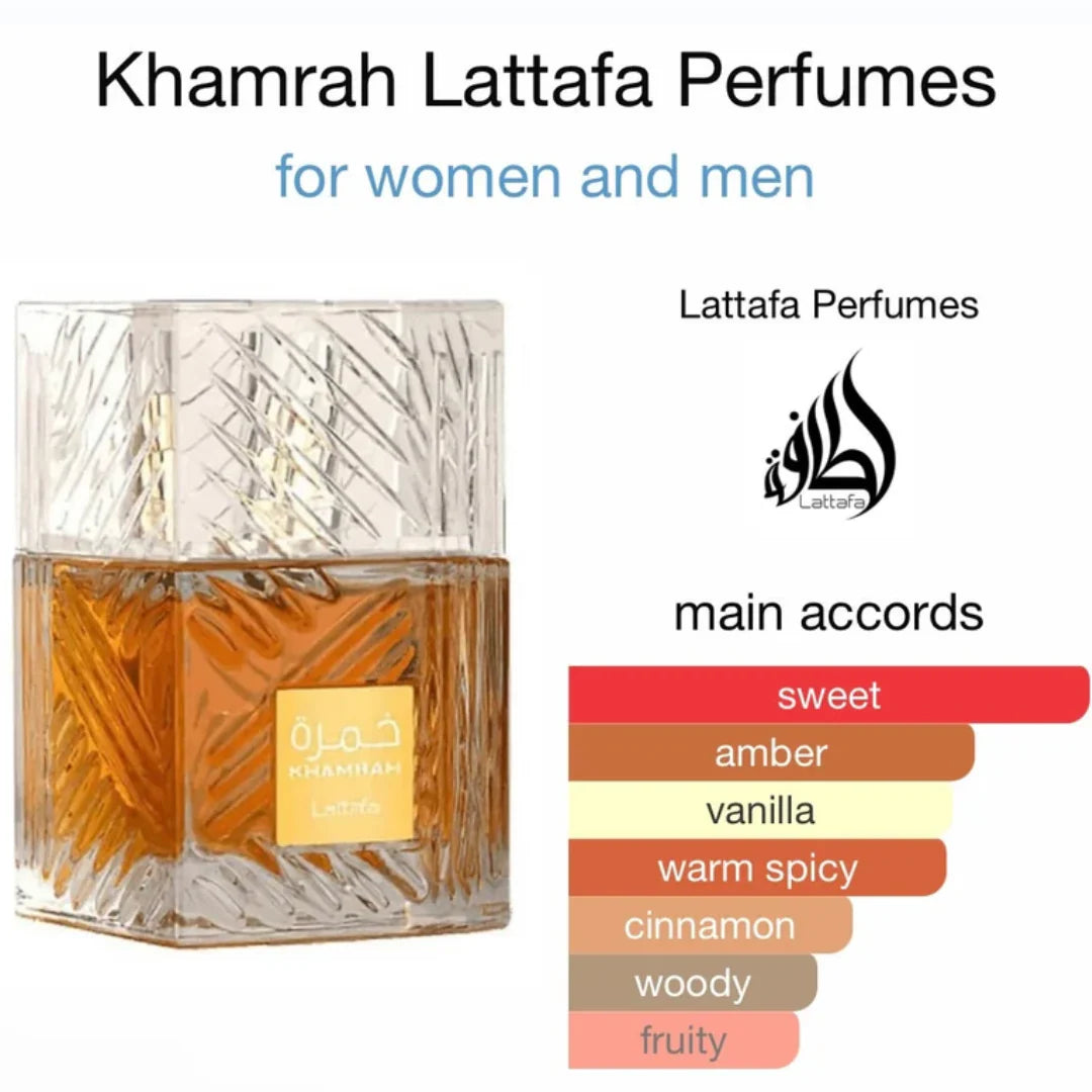 Exotic perfume Laffata khamra